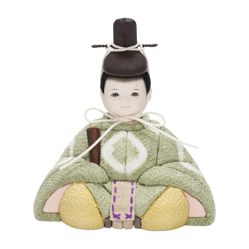 木目込み雛人形】草木染(桑の葉×茜) 親王飾り | 縫nui作 木目込み雛人形】草木染(桑の葉×茜) 親王飾り | 縫nui作