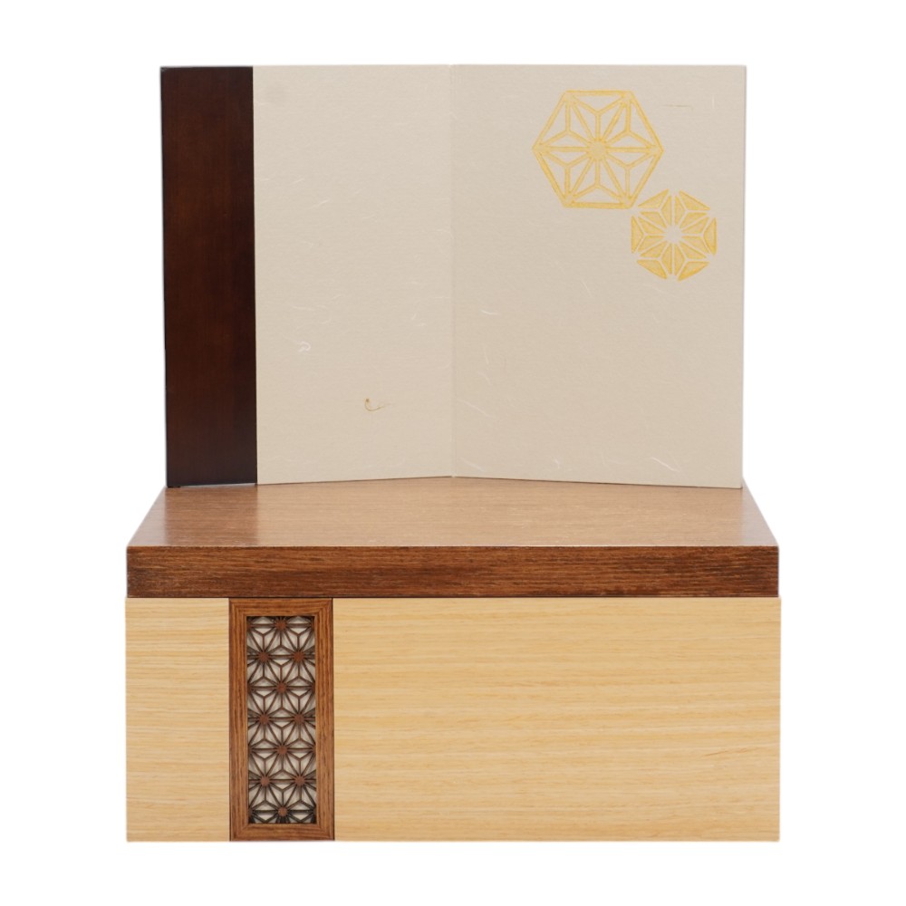 【五月人形】8号 摩天楼 青段威 兜収納飾り | 翠鳳作