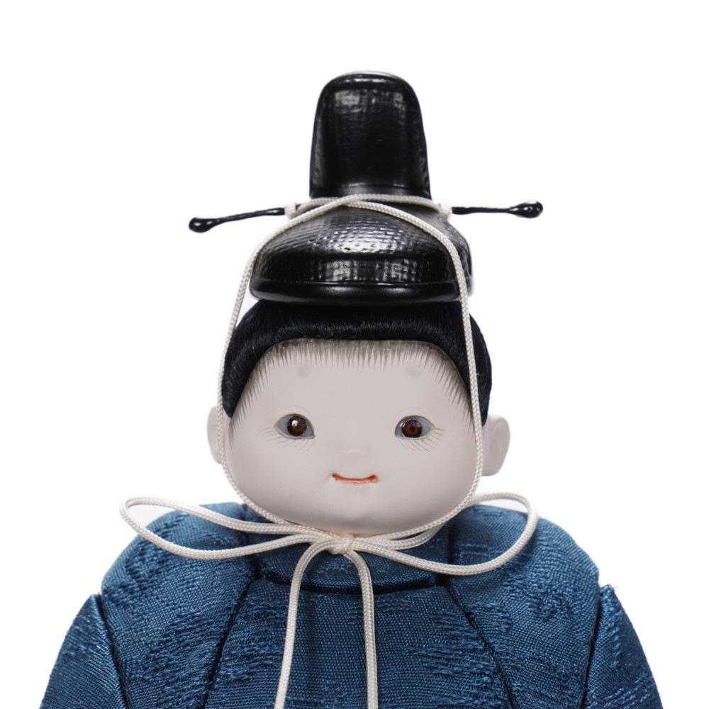 【木目込み雛人形】「すず」  五人揃い三段飾り | 幸一光作