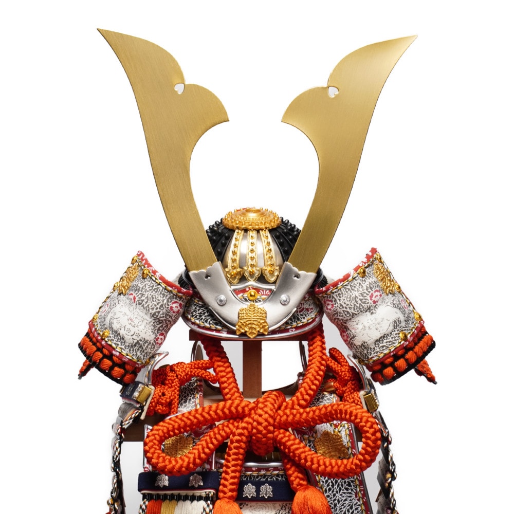 【五月人形】三分之一 国宝模写 白糸威褄取 奉納鎧飾り | 雄山作