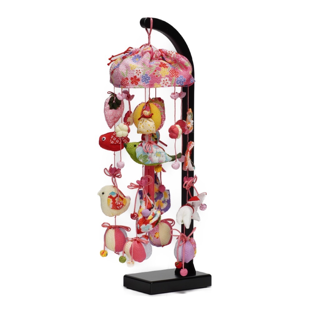 【つるし飾り】10号 桜あかり 〈女の子〉[233T-055]