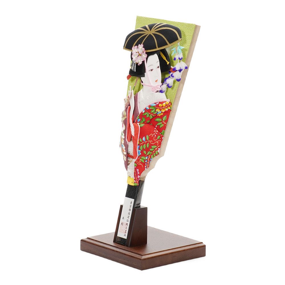 【羽子板】13号 藤娘 豊印〈むさしや豊山作〉[242-012]