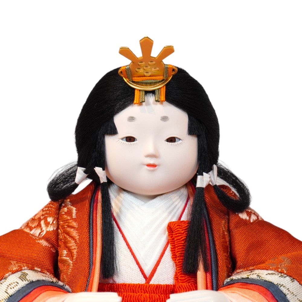 【雛人形】「山桜桃」  親王飾り〈幸一光作〉[243-213]