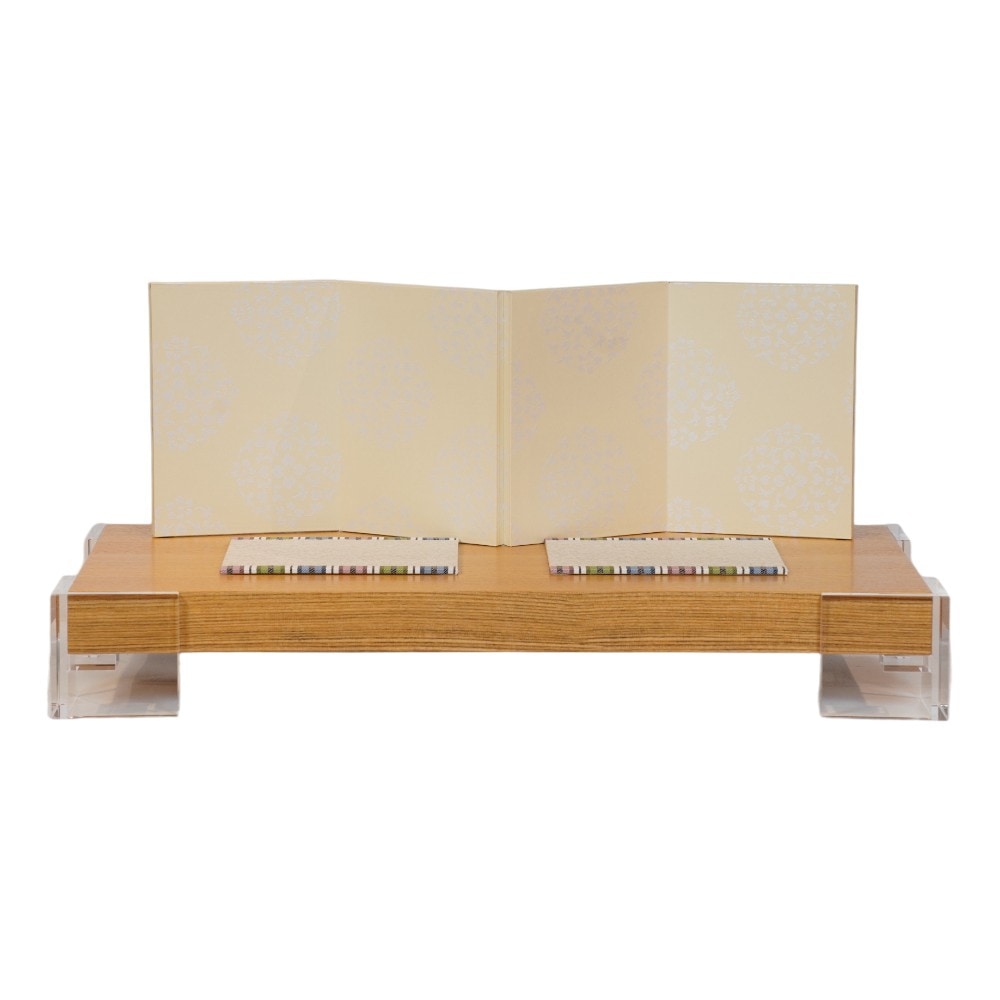 【雛人形】「山桜桃」  親王飾り〈幸一光作〉[243-213]