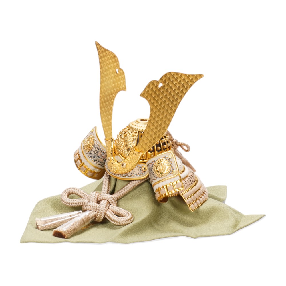 五分之一 天賦の兜 大地 兜収納飾り〈雄山作〉[245-123] H様専用五月人形五分之一 天賦之兜 大地 兜収納飾り〈雄山作