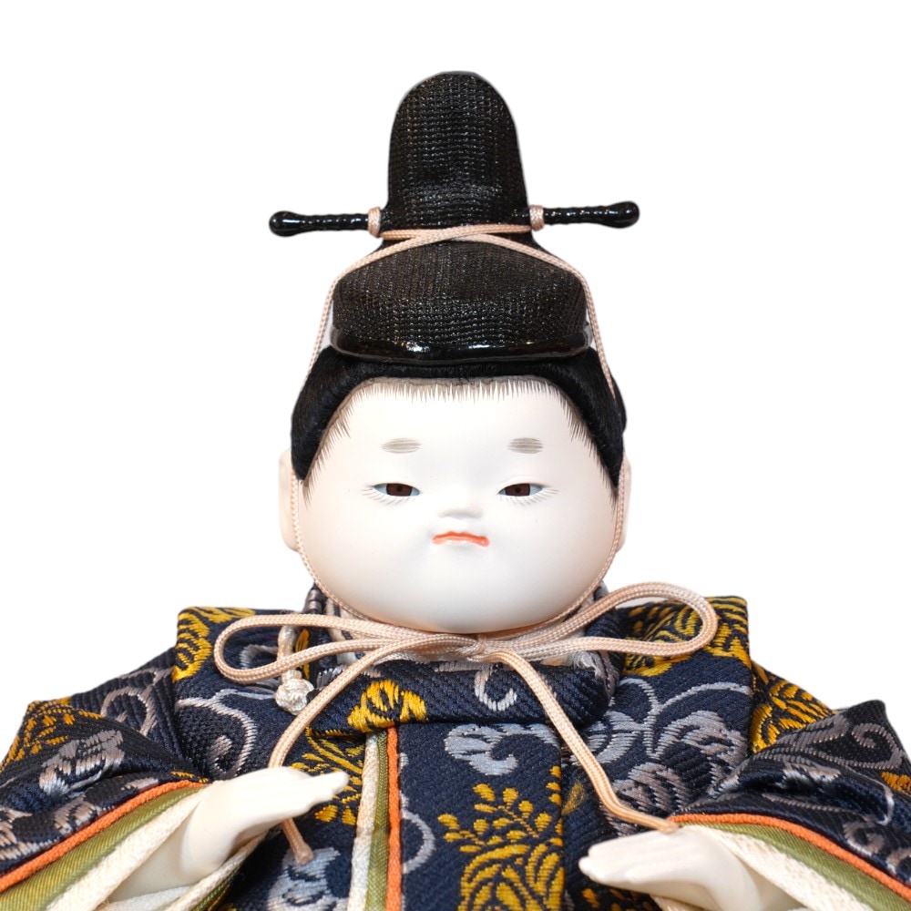 【雛人形】「花小町」 五人揃い毛氈二段飾り | 幸一光作