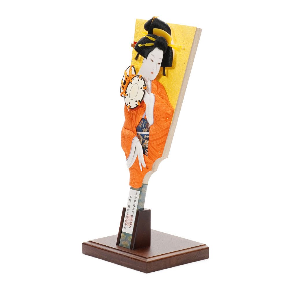 羽子板】13号 つづみ 極上本絹〈むさしや豊山作〉[242-014] | 羽子板