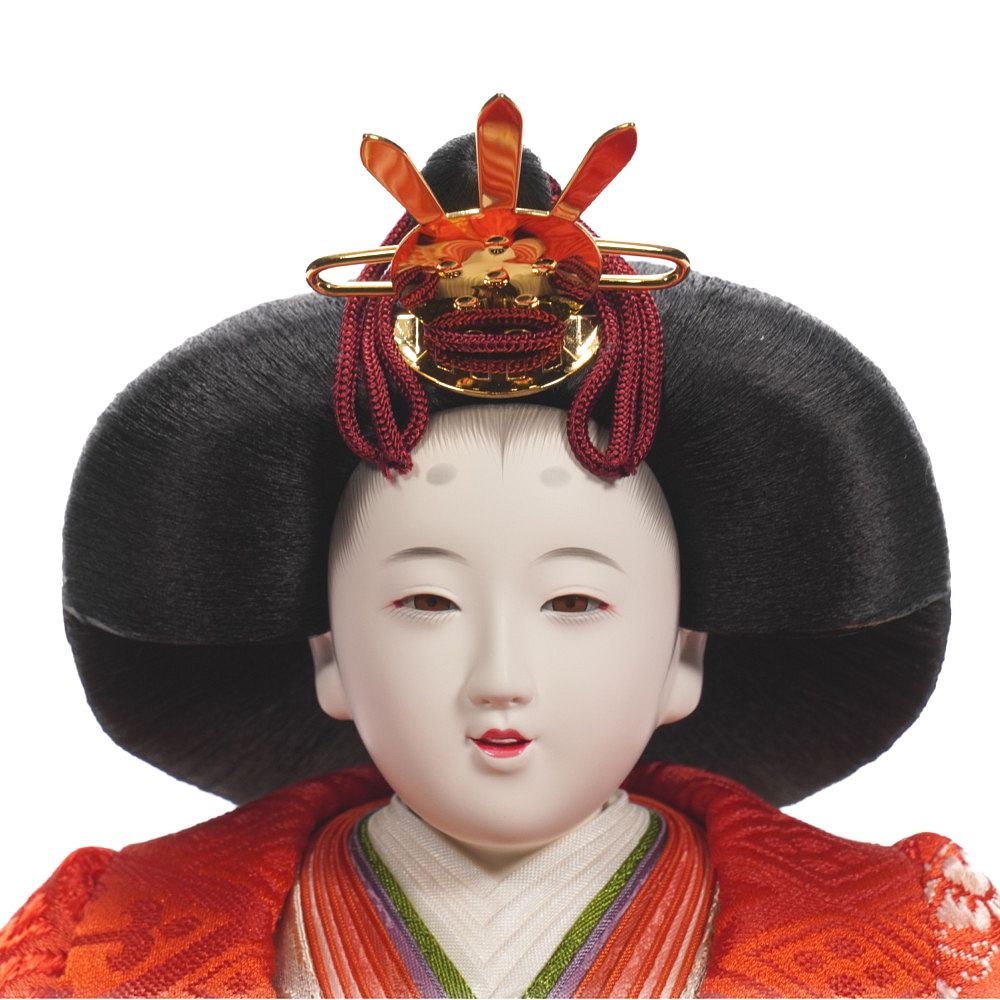 雛人形】京七番 黒袍 雲立涌文様 親王飾り | 小出松寿作 ｜雛人形・五