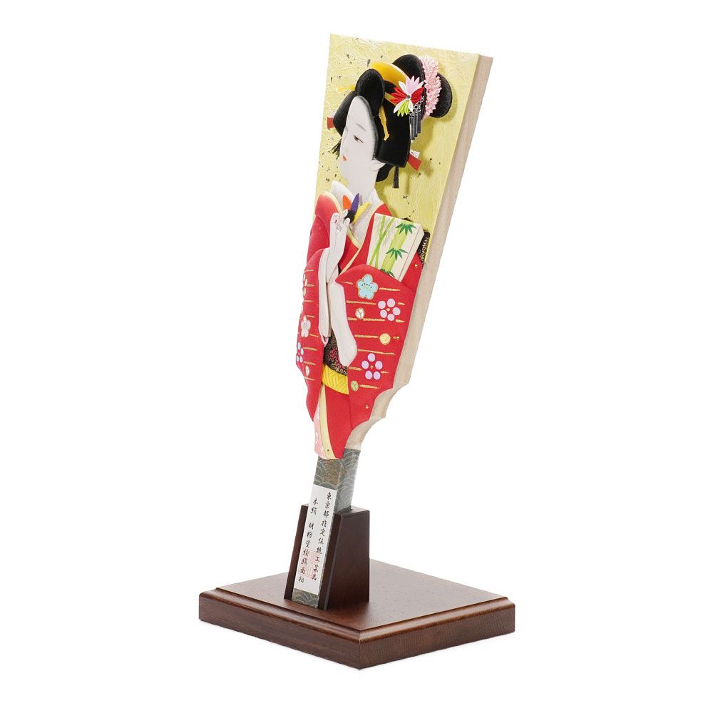 【羽子板】13号 初春 極上本絹〈むさしや豊山作〉[242-015]