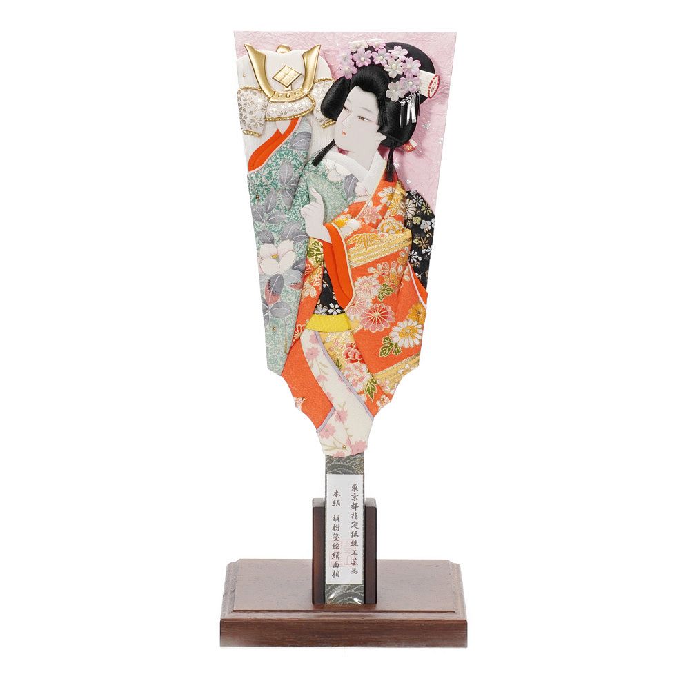 【羽子板】13号 八重垣姫 七分身 極上本絹〈むさしや豊山作〉[242-018]