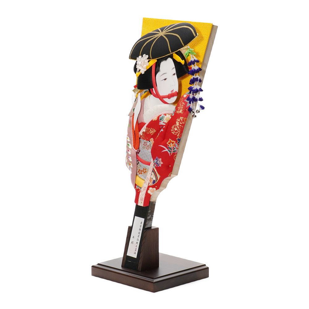 【羽子板】16号 藤娘 豊印〈むさしや豊山作〉[242-019]