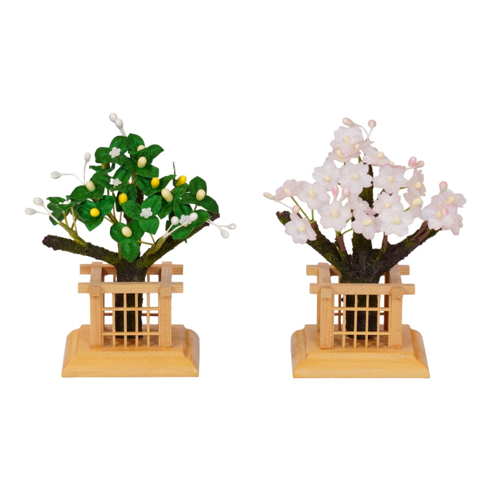 【木目込み雛人形】「ひいな」 十人揃い三段飾り〈幸一光作〉[243-220]