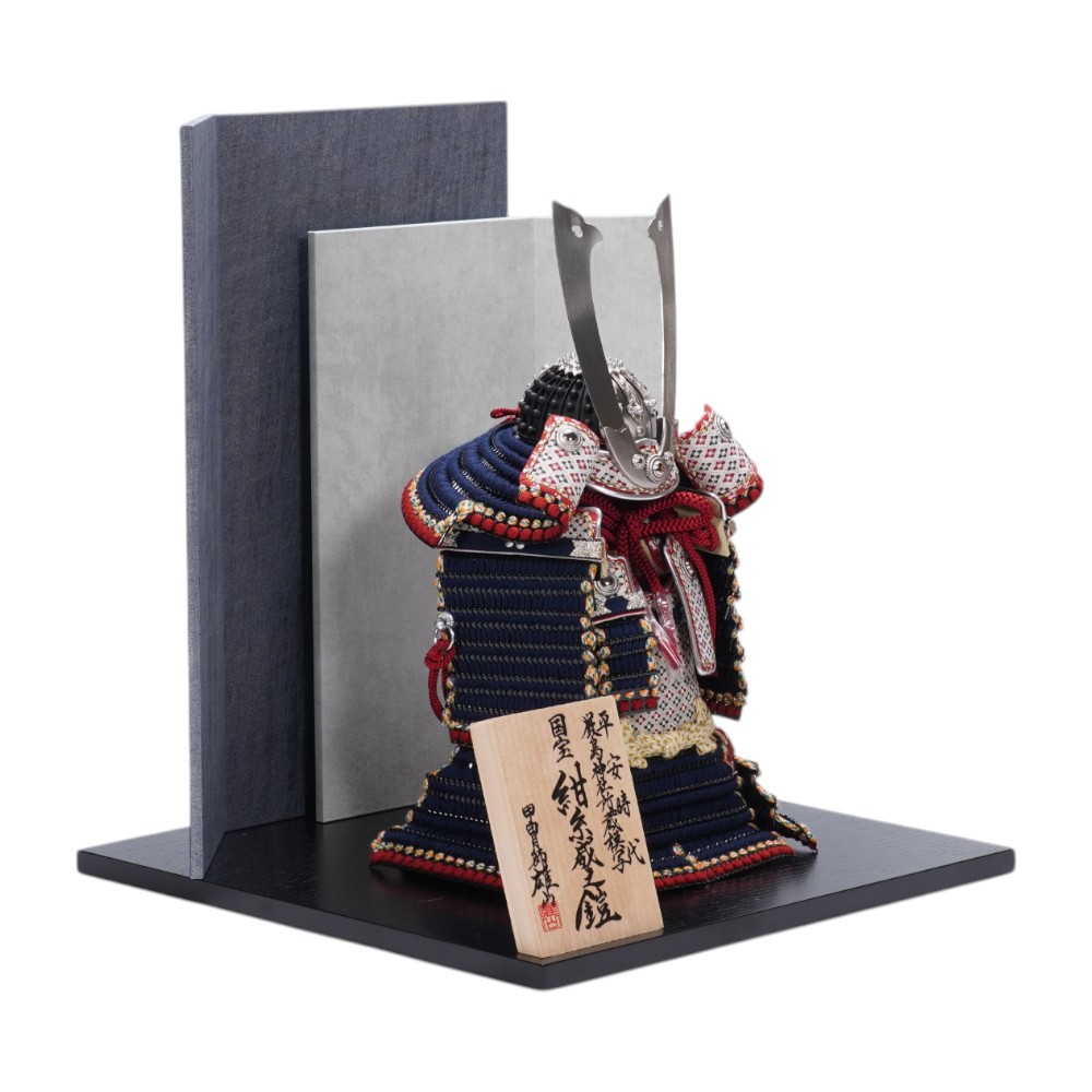 【五月人形】五分之一  平重盛 国宝模写 奉納鎧飾り | 雄山作