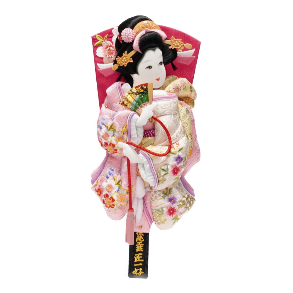 羽子板　流麗10号 歌舞伎羽子板 20号男之助 16台付き – 寿鳳人形の東芸