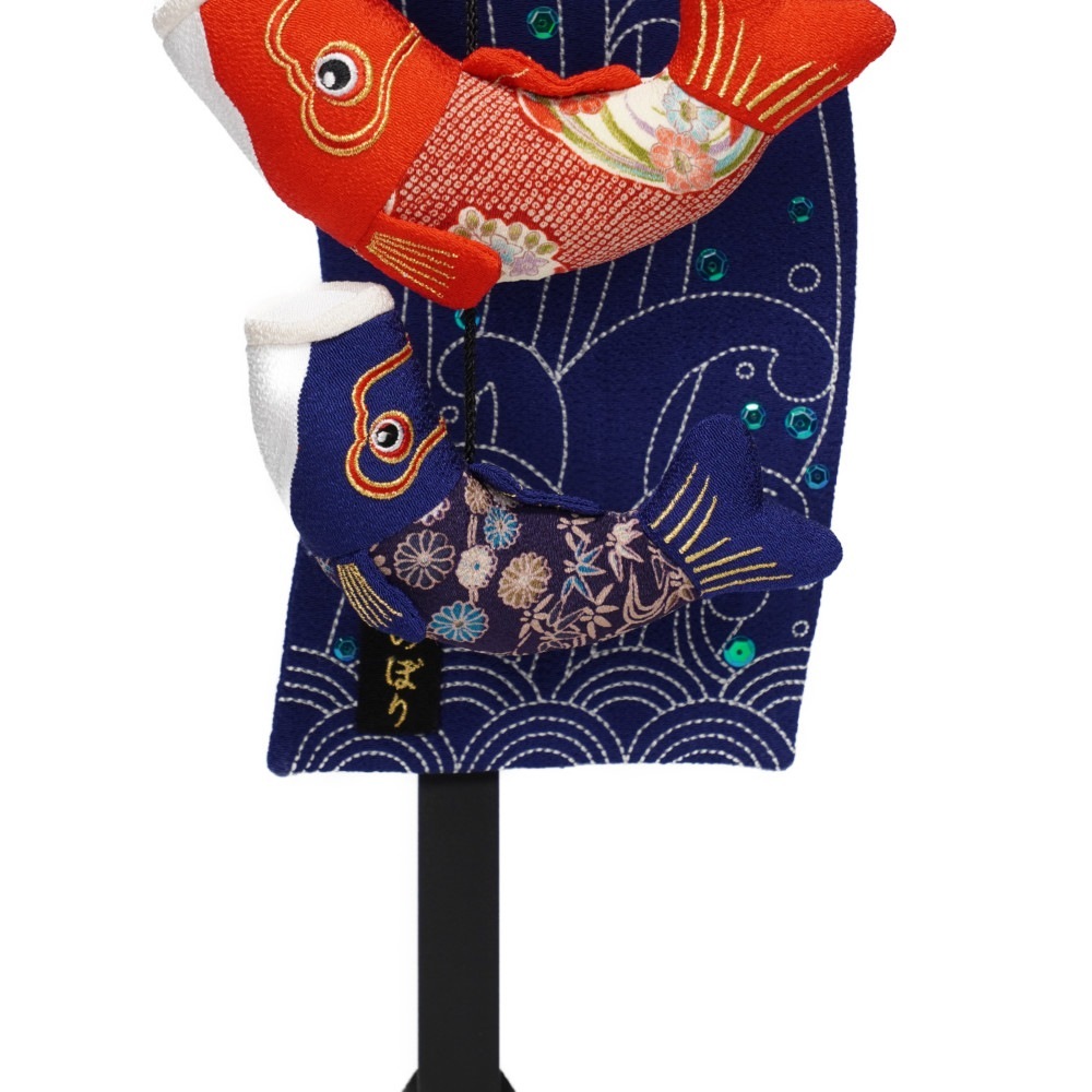 【つるし飾り】室内鯉 鯉の滝のぼり(小) 5-S30N 〈男の子〉[225T-092]