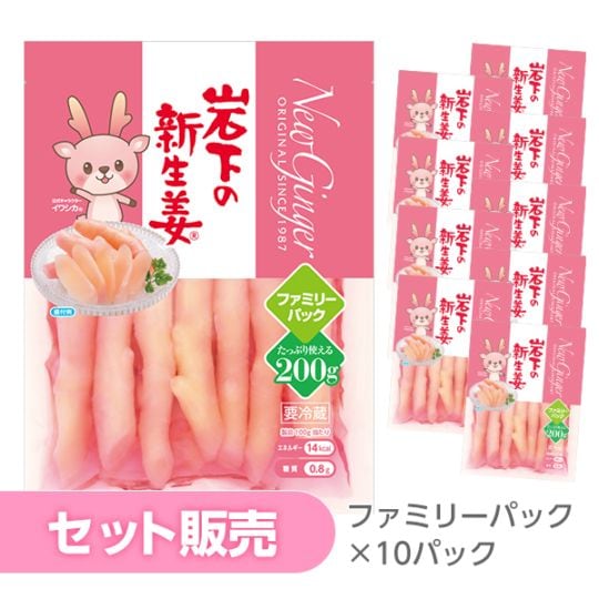 お得な10個セット】岩下の新生姜ファミリーパック | 岩下の新生姜,岩下