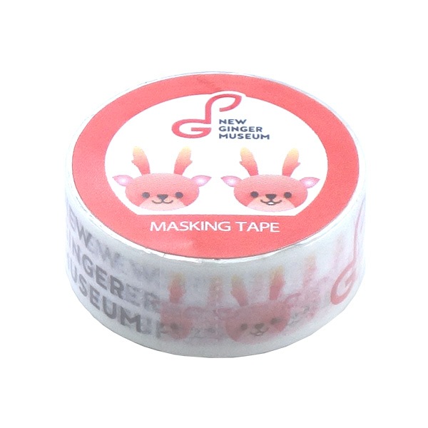 岩下の新生姜マスキングテープ イワシカ柄 岩下の新生姜ミュージアム 文房具 岩下の新生姜オンラインショップ