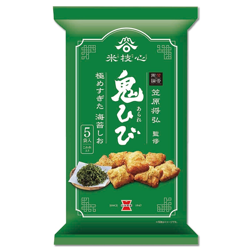 岩塚製菓 鬼ひび 海苔しお 80g×12袋 | 岩塚製菓商品,せんべい・あられ