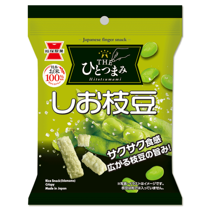 岩塚製菓 THEひとつまみ しお枝豆 27g×10袋 | 岩塚製菓商品,THE
