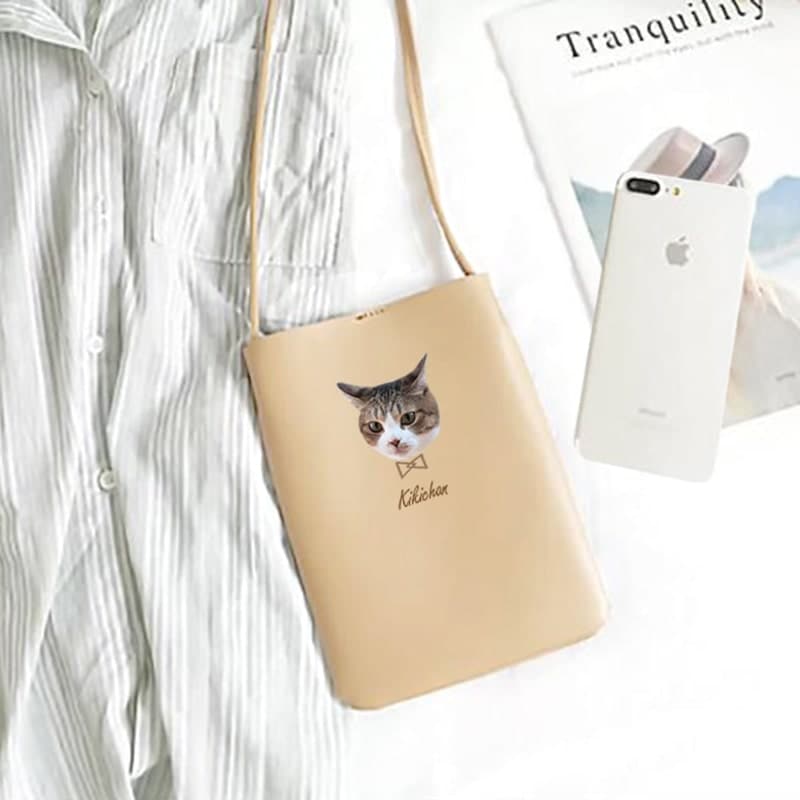 オーダーメイド（名前入り）】 ミニショルダー うちのねこグッズ