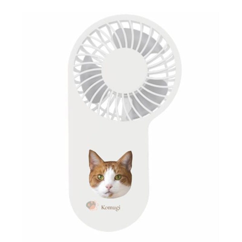 【オーダーメイド（名前入り）】 コンパクトハンディUSBファン 