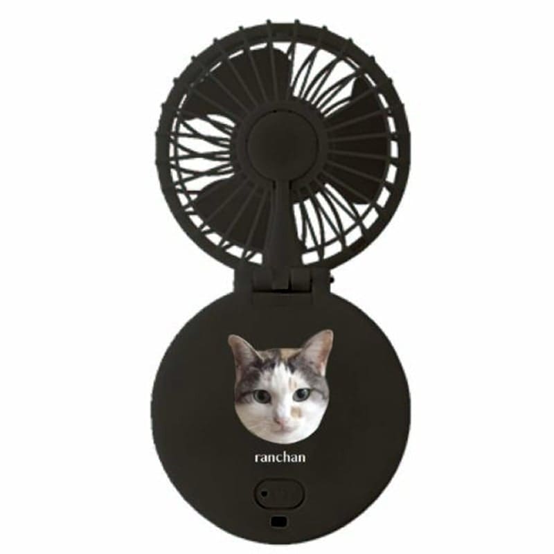 【オーダーメイド（名前入り）】 ハンズフリーUSBファン