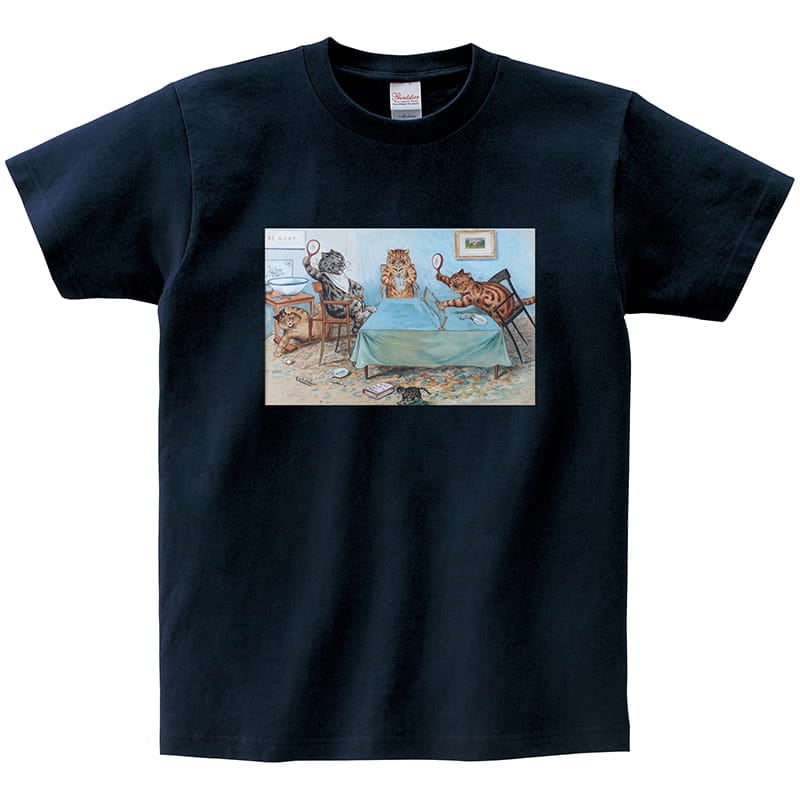 NEW】ねこの絵画 Tシャツ 「就寝時間」 ルイス・ウェイン 31 | すべて