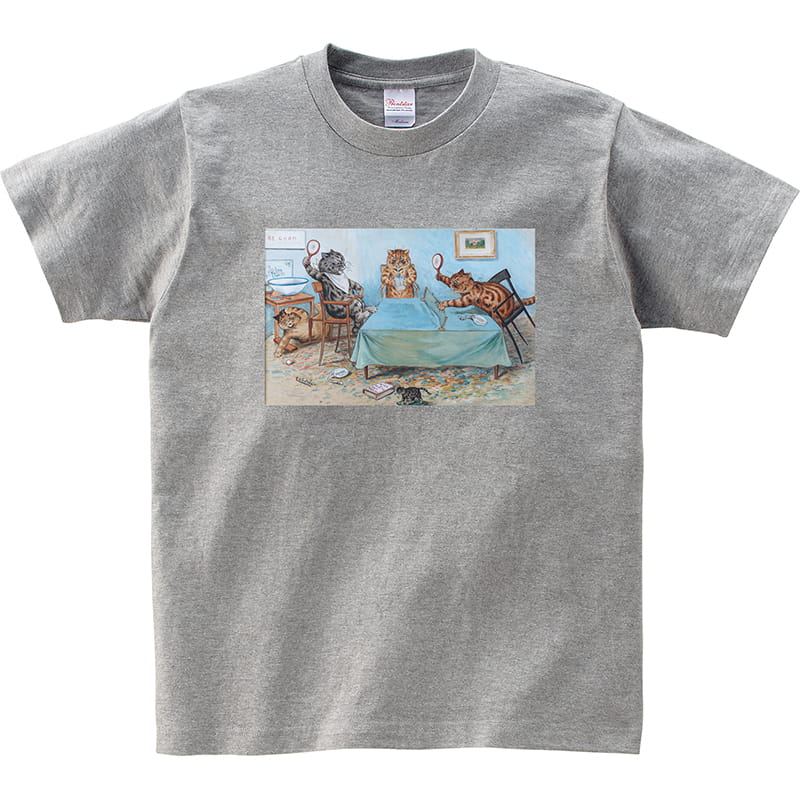 NEW】ねこの絵画 Tシャツ 「就寝時間」 ルイス・ウェイン 31 | すべて