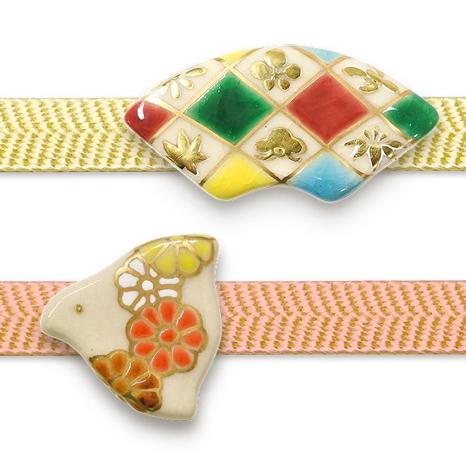 井澤屋オリジナル　京焼の帯留め