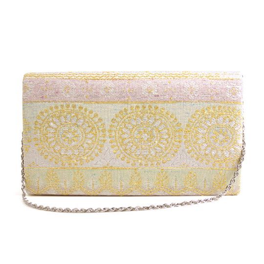 パーティーバッグ 2wayクラッチ「ねん金綴モール露彩文」A