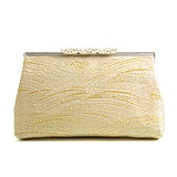 パーティーバッグ 2wayクラッチ「ねん金綴琳派波図」