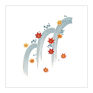 京都井澤屋　お月見名古屋帯 秋の柄｜新塩瀬帯｜洗える帯 名古屋帯｜和装小物 井澤屋