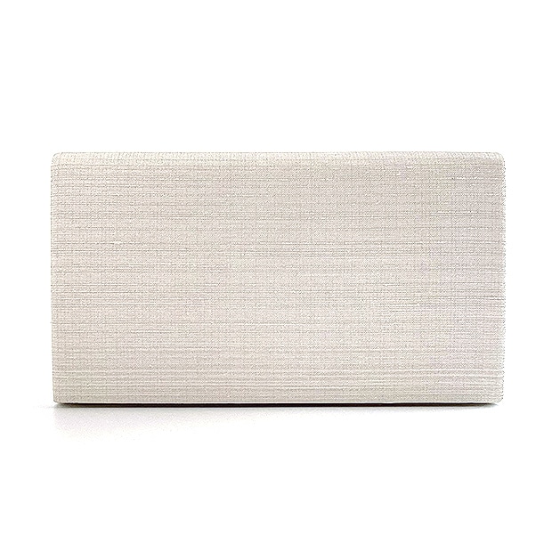 パーティーバッグ 2wayクラッチ「彩ぼかし」白銀・中