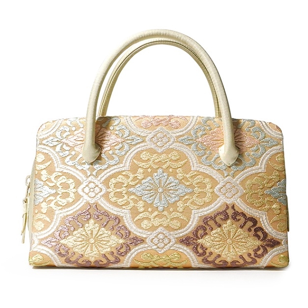 かずら清老舗 ジャワ更紗利休バッグ 着物バッグ 葵バッグ｜和装バッグ