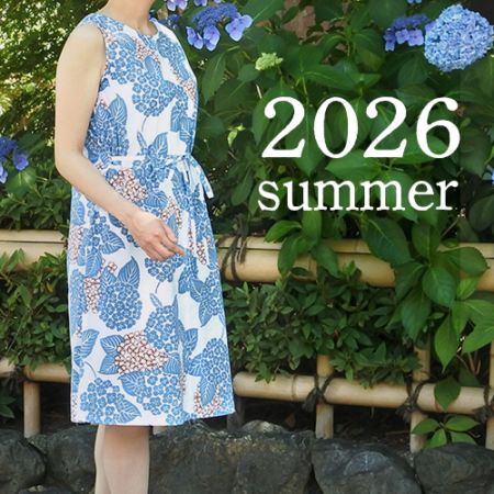 高島ちぢみホームウェア チュニック ワンピース2026｜和装小もの井澤屋