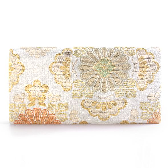 パーティーバッグ2wayクラッチ「ねん金綴 菊市松文」