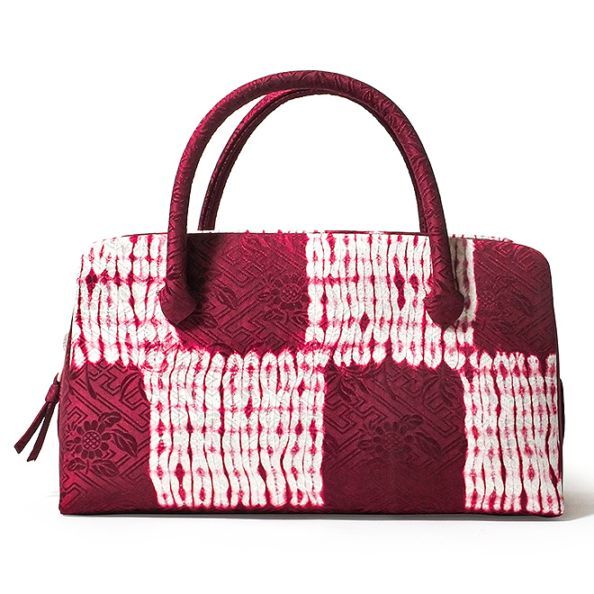 葵バッグ「市松縫〆」