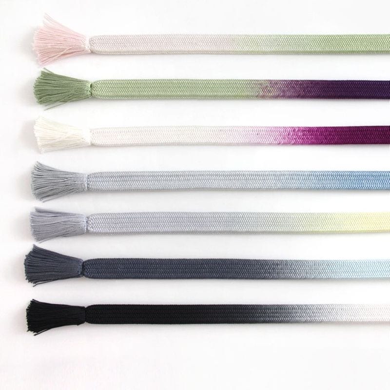 帯締め 厚角朝片胴ぼかし撚房