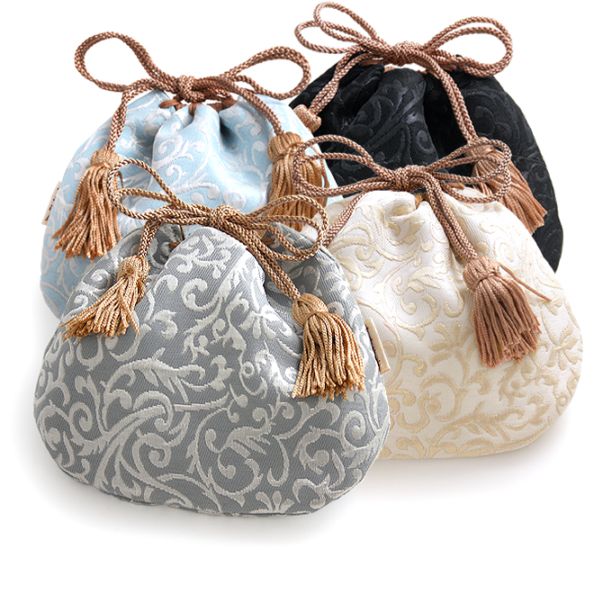 巾着袋「唐草文様」