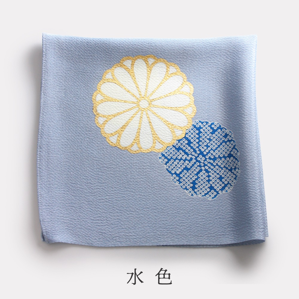 京友禅 菊文様小風呂敷（金封ふくさ）