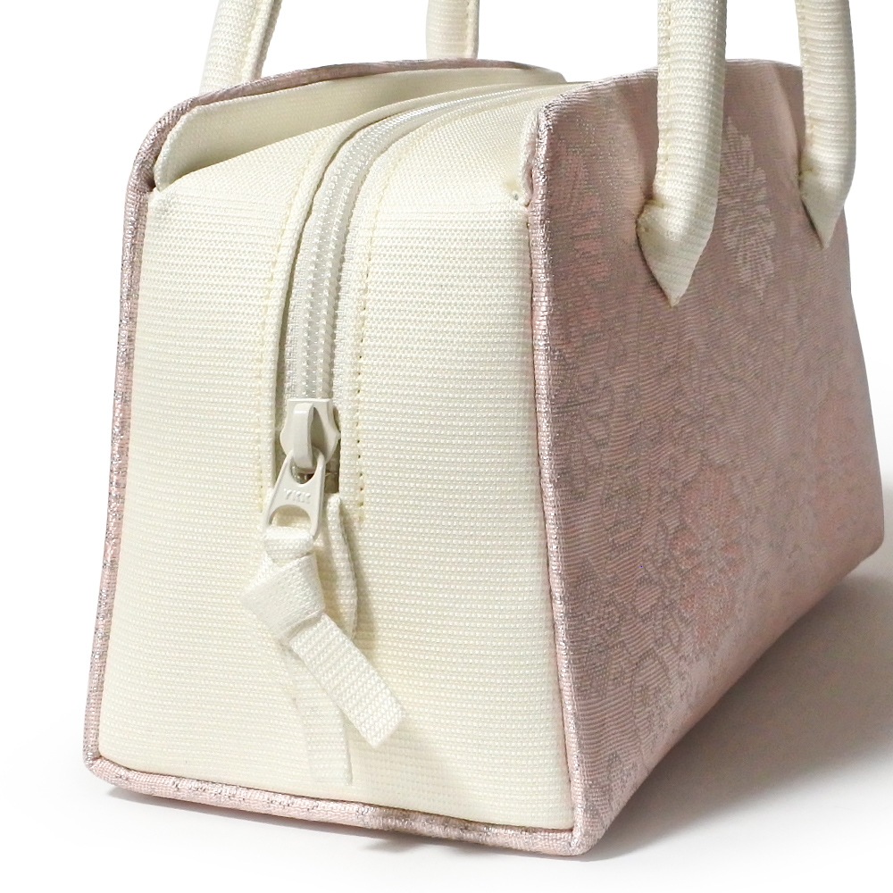 【美品】利休バッグ　金糸　グラデーション　和装バッグ　七宝花菱 最終お値下げ 和装バッグ 利休バッグ 花しおり 正絹 金 ゴールド マルチカラー