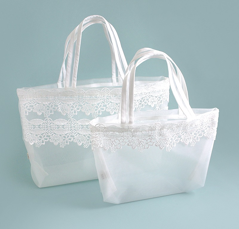 近沢レース 井澤屋 メッシュトートバッグ ほの花 和装小物 井澤屋