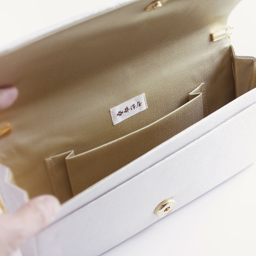 パーティーバッグ2wayクラッチ「連珠ギリシャ唐草文」｜フォーマル