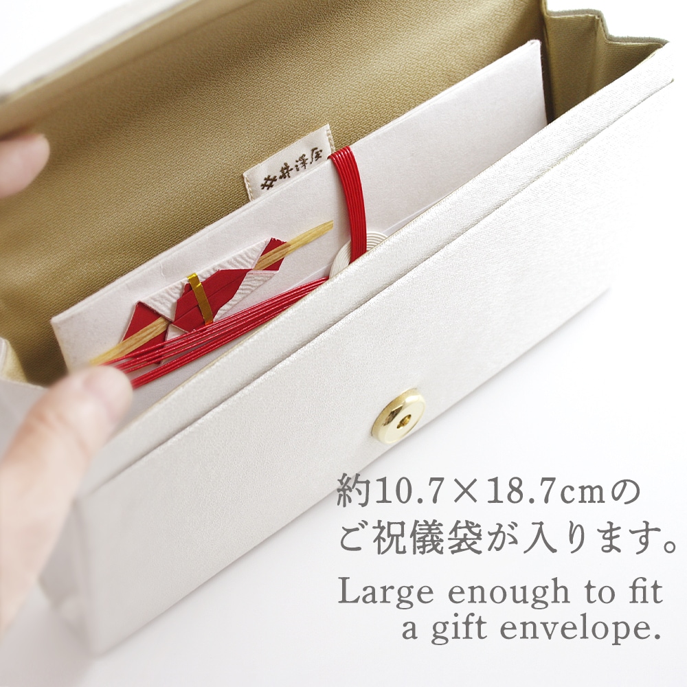 パーティーバッグ2wayクラッチ「連珠ギリシャ唐草文」｜フォーマル