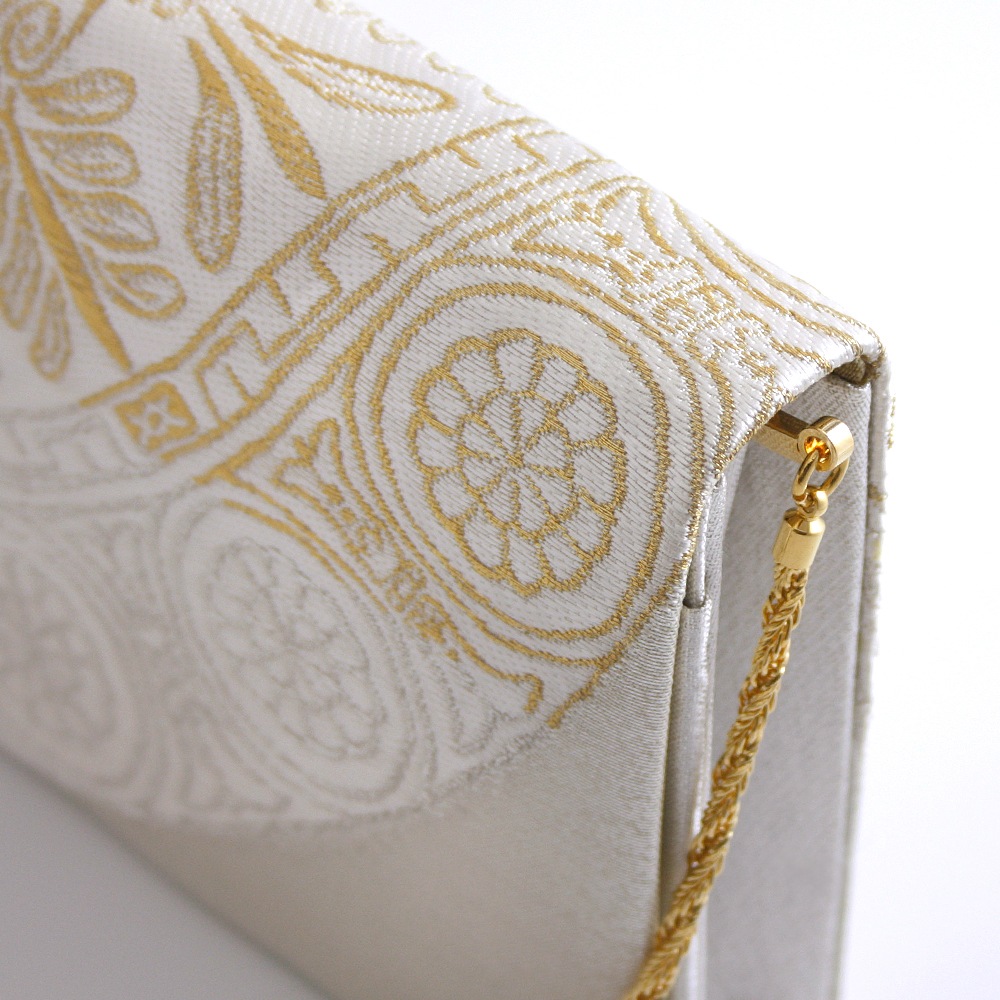 パーティーバッグ2wayクラッチ「連珠ギリシャ唐草文」｜フォーマル