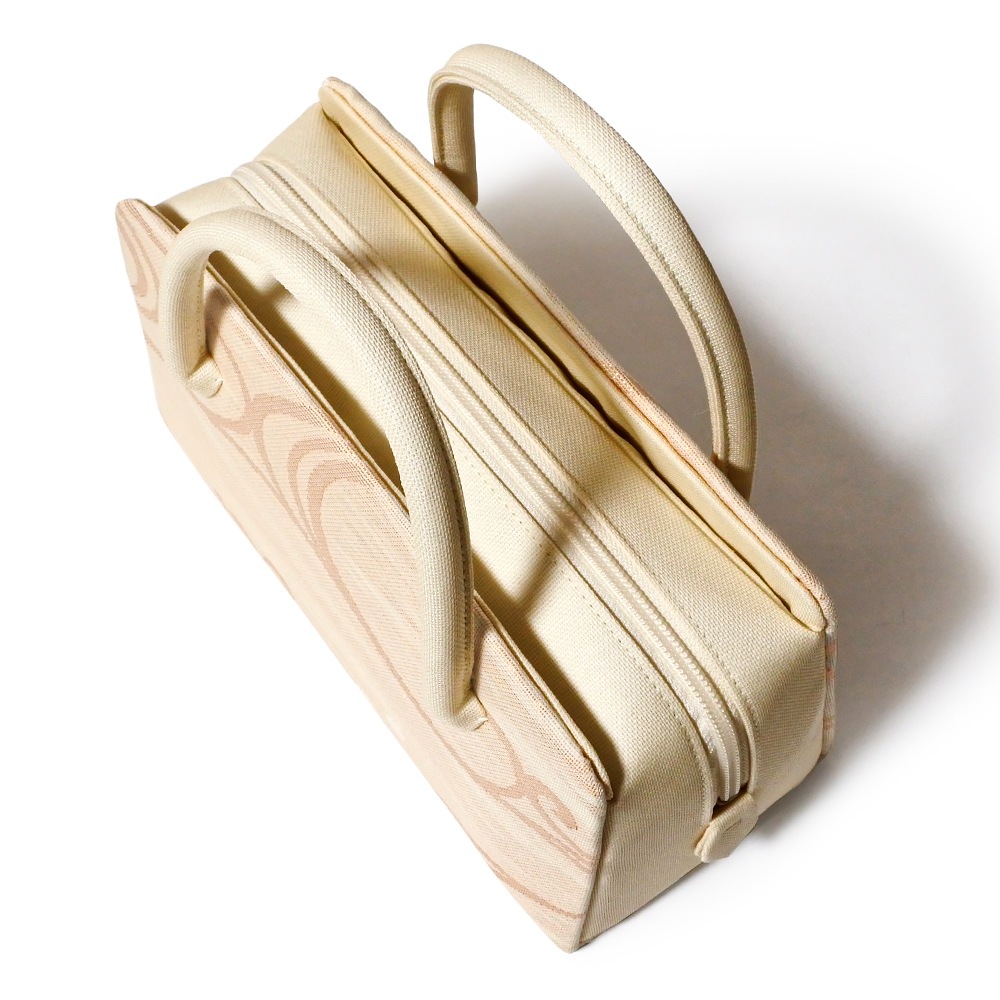 夏の葵バッグ「流水文」｜和装バッグ 着物用バッグ