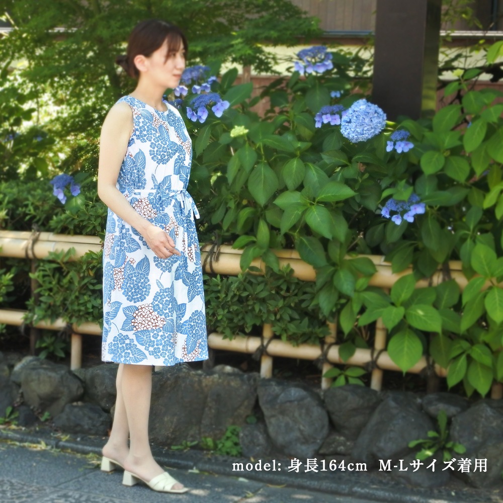親子でお揃い！ 夏柄の浴衣地ワンピース｜井澤屋 夏物衣料