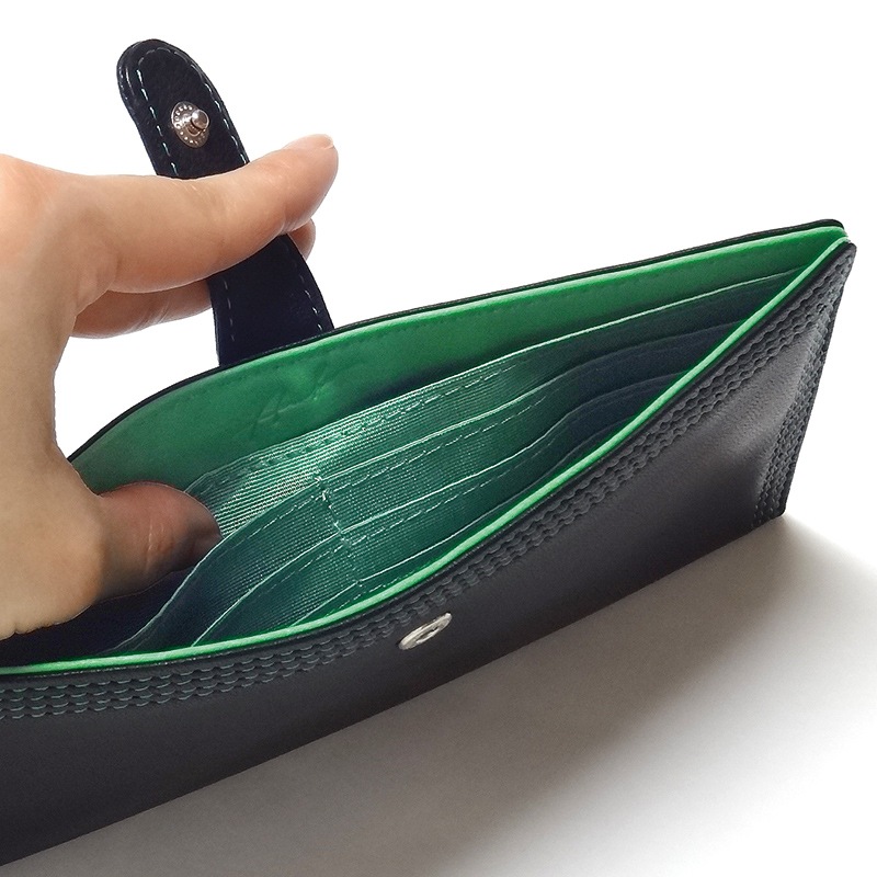 ストリーム 羊革単札入れ｜本革財布 井澤屋