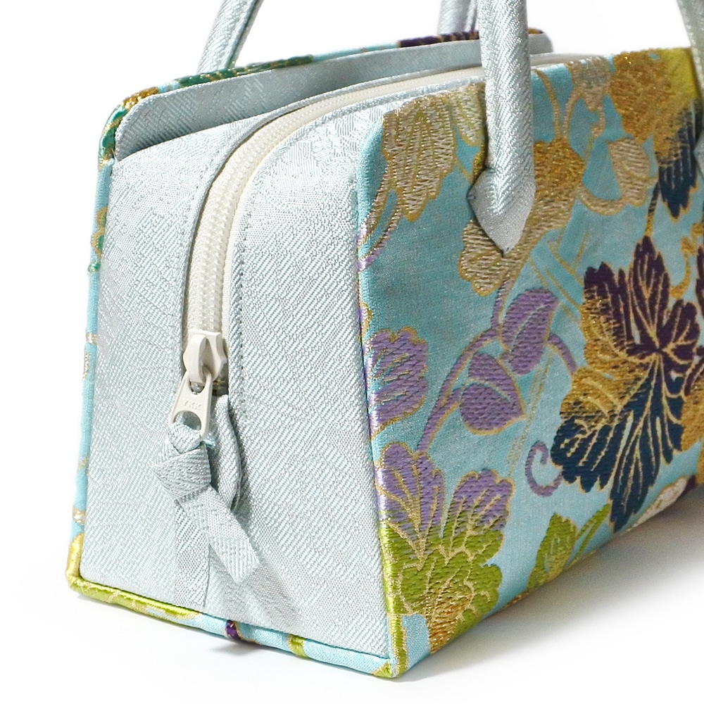 葵バッグ「葡萄曼草装束文」｜和装バッグ 着物用バッグ