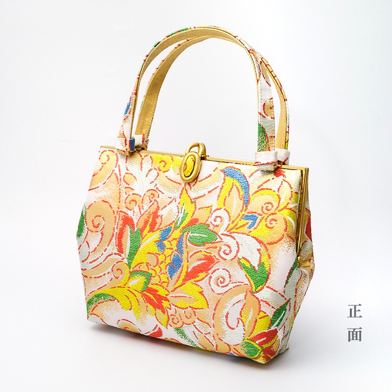 パーティーバッグ 清風花葉文 大 和装バッグ 着物用ハンドバッグ 井澤屋